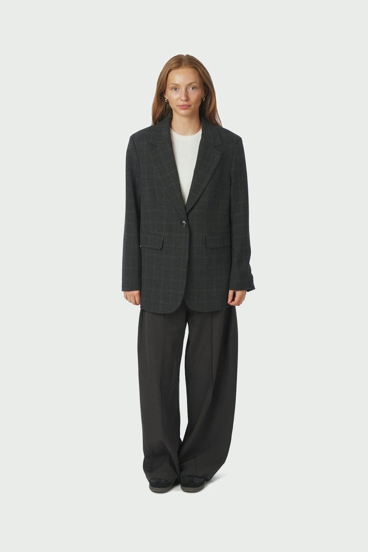 Neo Noir - Gaby Check Blazer 166932 - 132 - Antracit