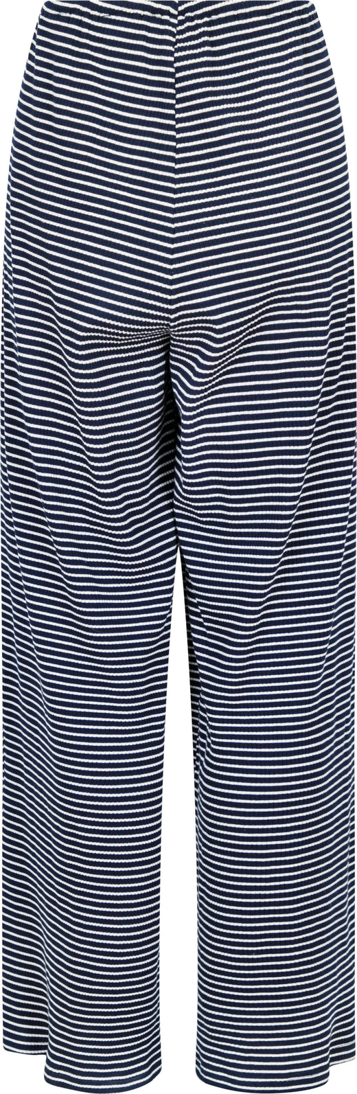 Neo Noir - Geri Stripe Pants - Dark Navy