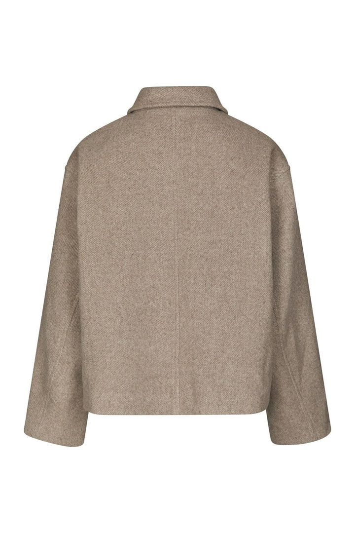 Neo Noir - Hamra Herringbone Twill Jacket 168855 - 976 - Beige Melange