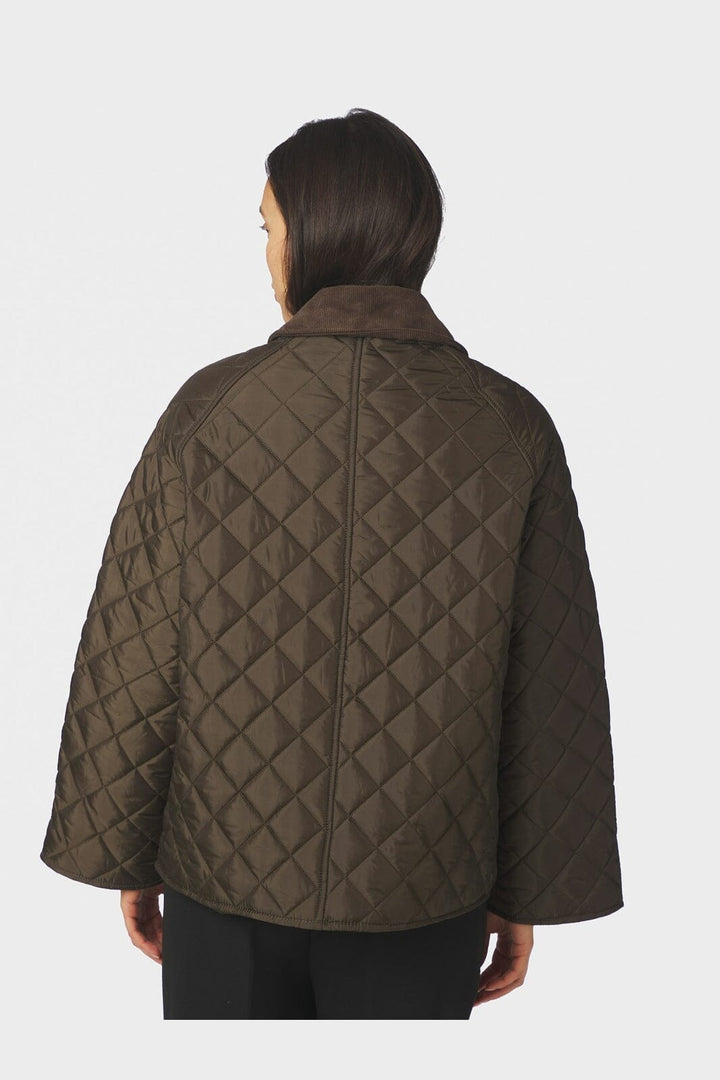 Neo Noir - Iva Quilt Jacket 168527 - 176 - Khaki