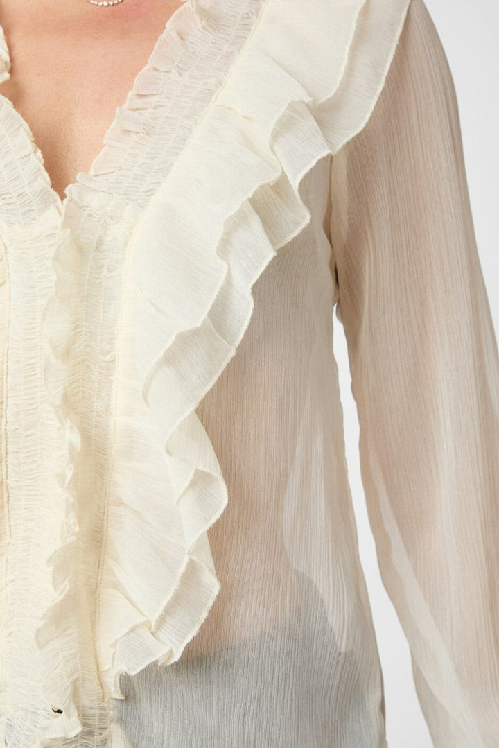 Neo Noir - Ivey Blouse 166659 - 122 - Creme