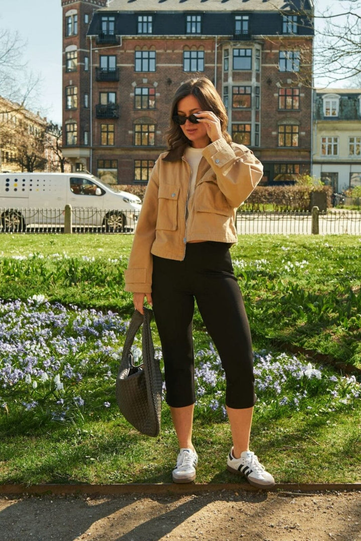 Neo Noir - Jenings Capri Pants 163983 - 100 - Black Bukser 