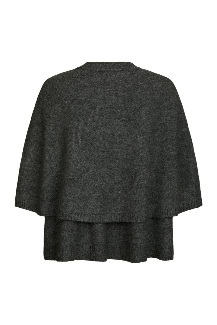 Neo Noir - Josei Double Knit Cape 165798 - 130 - Grey