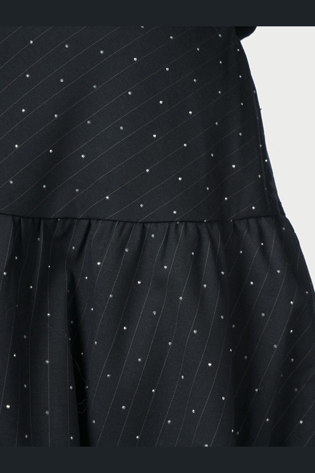 Neo Noir - Jovanna Bedaz Pinstripe Skirt 171212 - 132 - Antracit