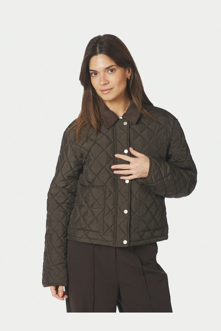 Neo Noir - Kanya Quilt Jacket 168528 - 176 - Khaki