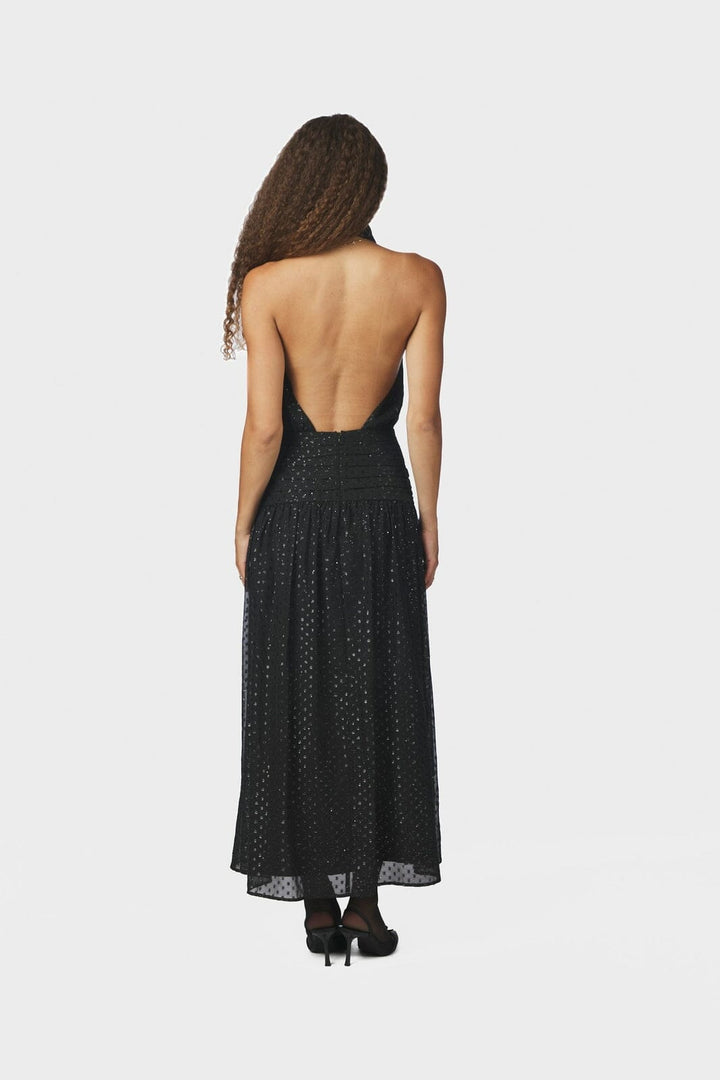 Neo Noir - Katerin Glitz Dot Dress 170867 - 100 - Black