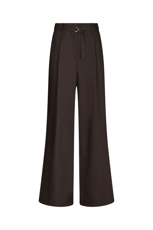 Neo Noir - Malba Poplin Pants 165795 - 676 - Dark Brown