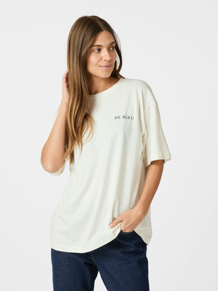 Neo Noir - Malin Coral Tee 164155 - Blue T-shirts 