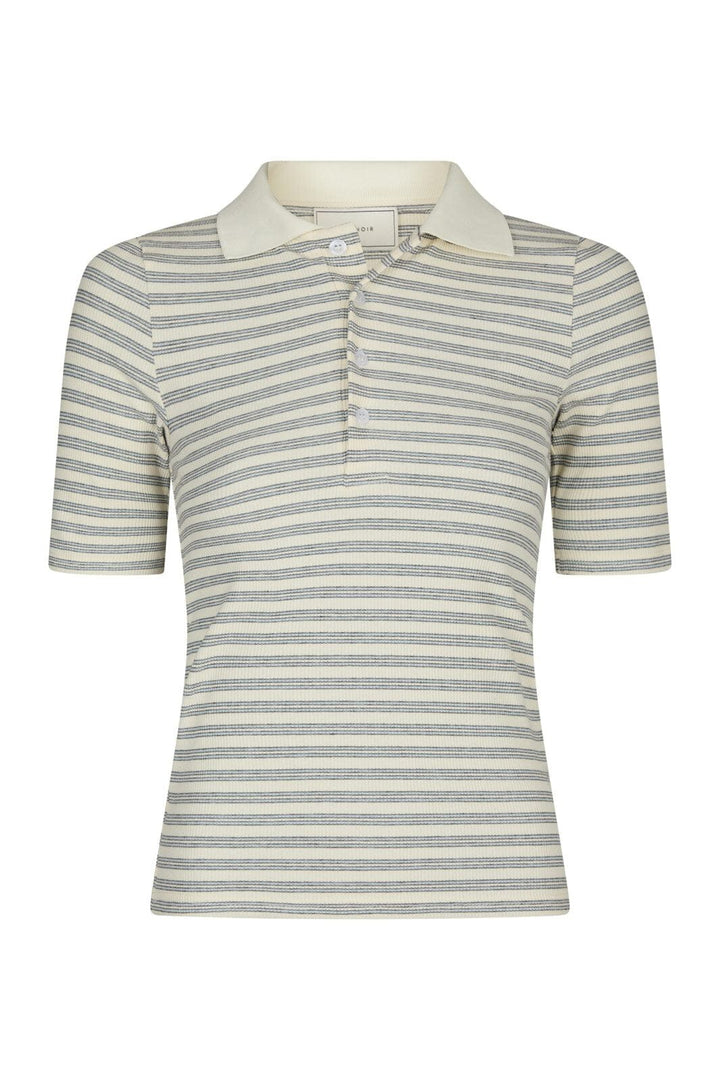 Neo Noir - Manama Stripe Blouse 165287 - 145 - Light Blue