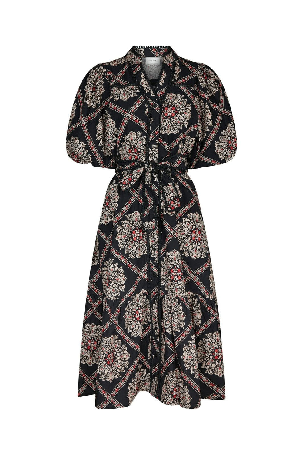 Neo Noir - Margarita Pure Boho Dress 166783 - 100 - Black