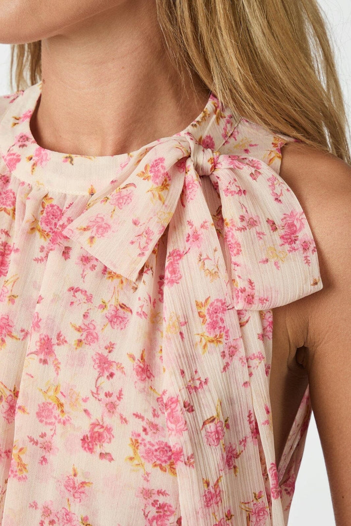 Neo Noir - Marli Small Flower Dress 166453 - 165 - Rose