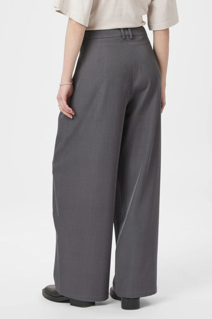 Neo Noir - Massie Structure Pants 165999 - 107 - Dark Grey Melange