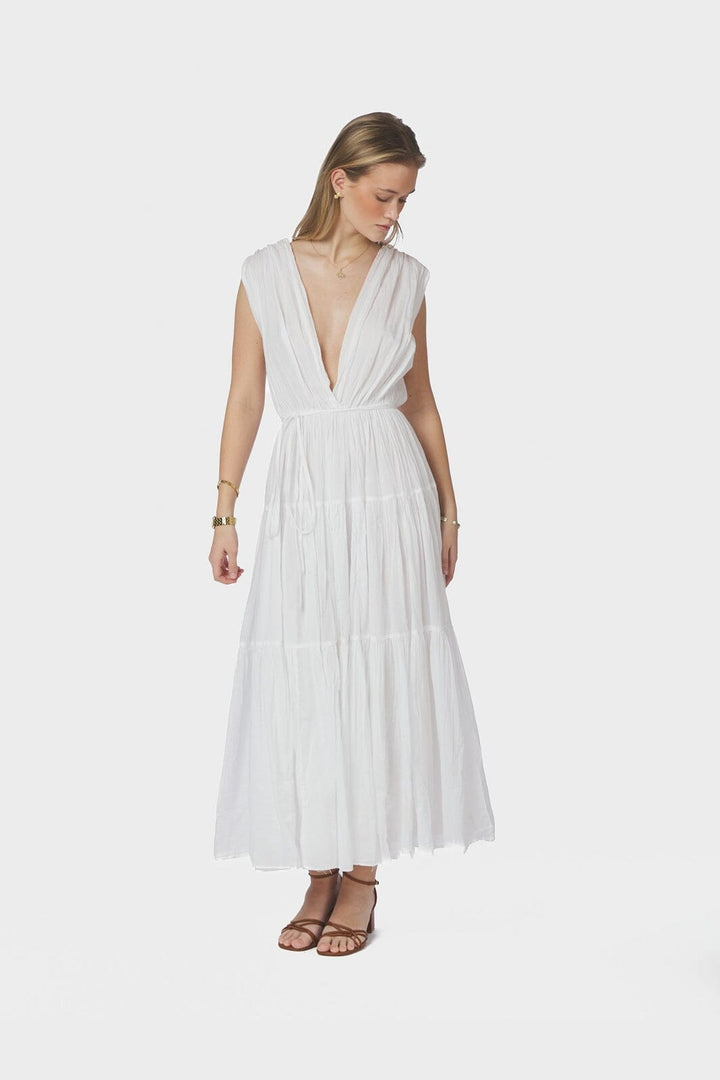 Neo Noir - Misha S Voile Dress 167917 - 120 - White