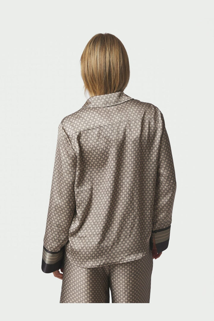 Neo Noir - Mistan Pattern Shirt 170075 - 123 - Beige