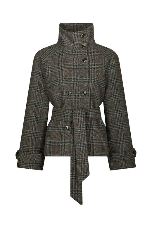 Neo Noir - Munet Check Jacket 170008 - 104 - Dark Grey