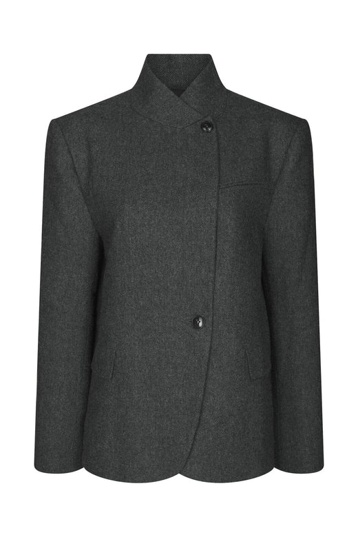 Neo Noir - Nerine Structure Twill Blazer 168580 - 132 - Antracit
