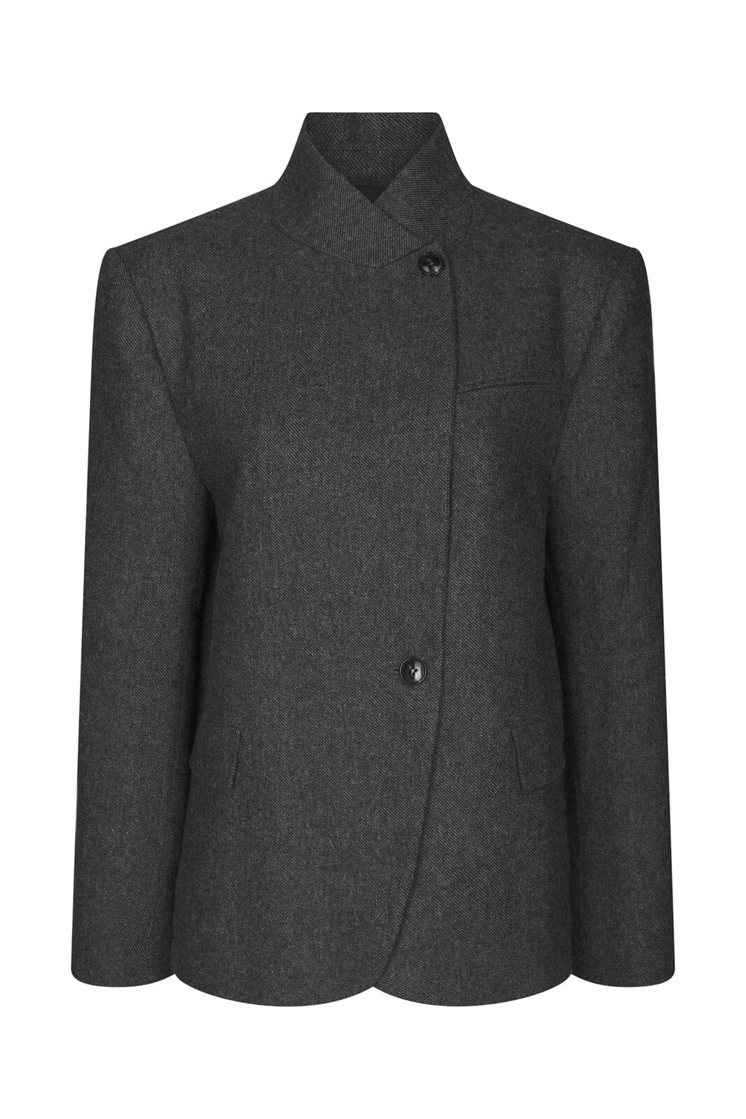 Neo Noir - Nerine Structure Twill Blazer 168580 - 132 - Antracit