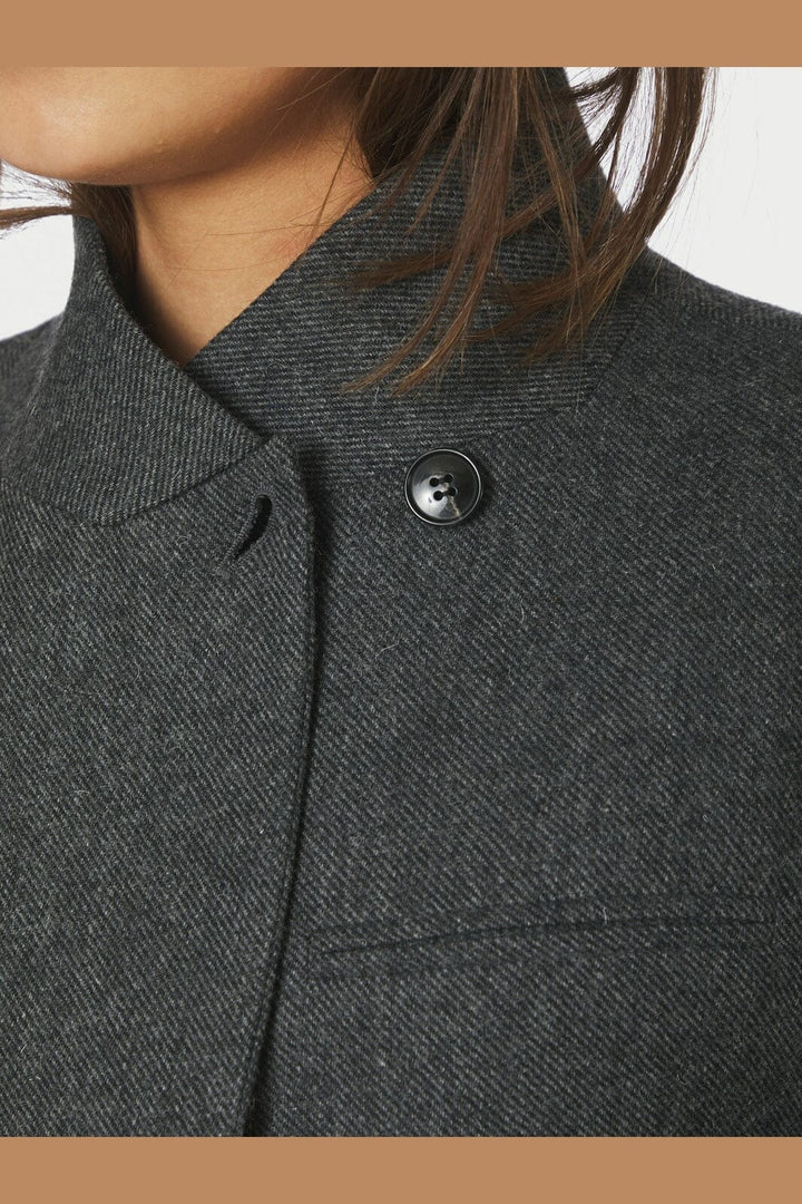 Neo Noir - Nerine Structure Twill Blazer 168580 - 132 - Antracit