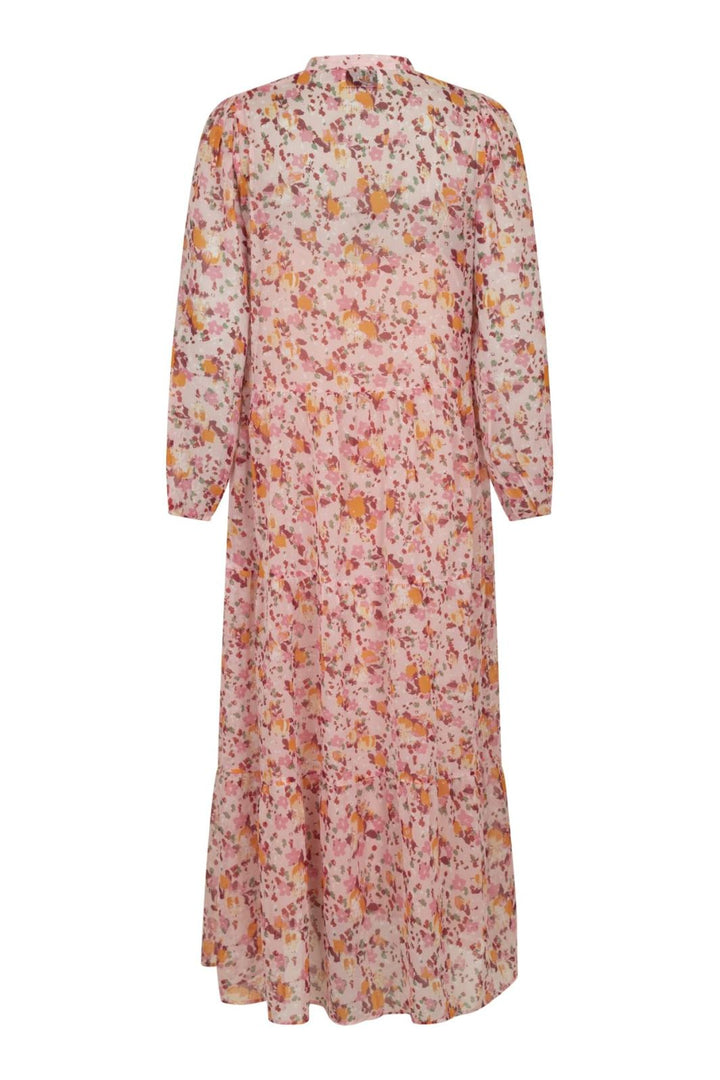 Neo Noir - Nobis Water Brush Dress - Pink Kjoler 