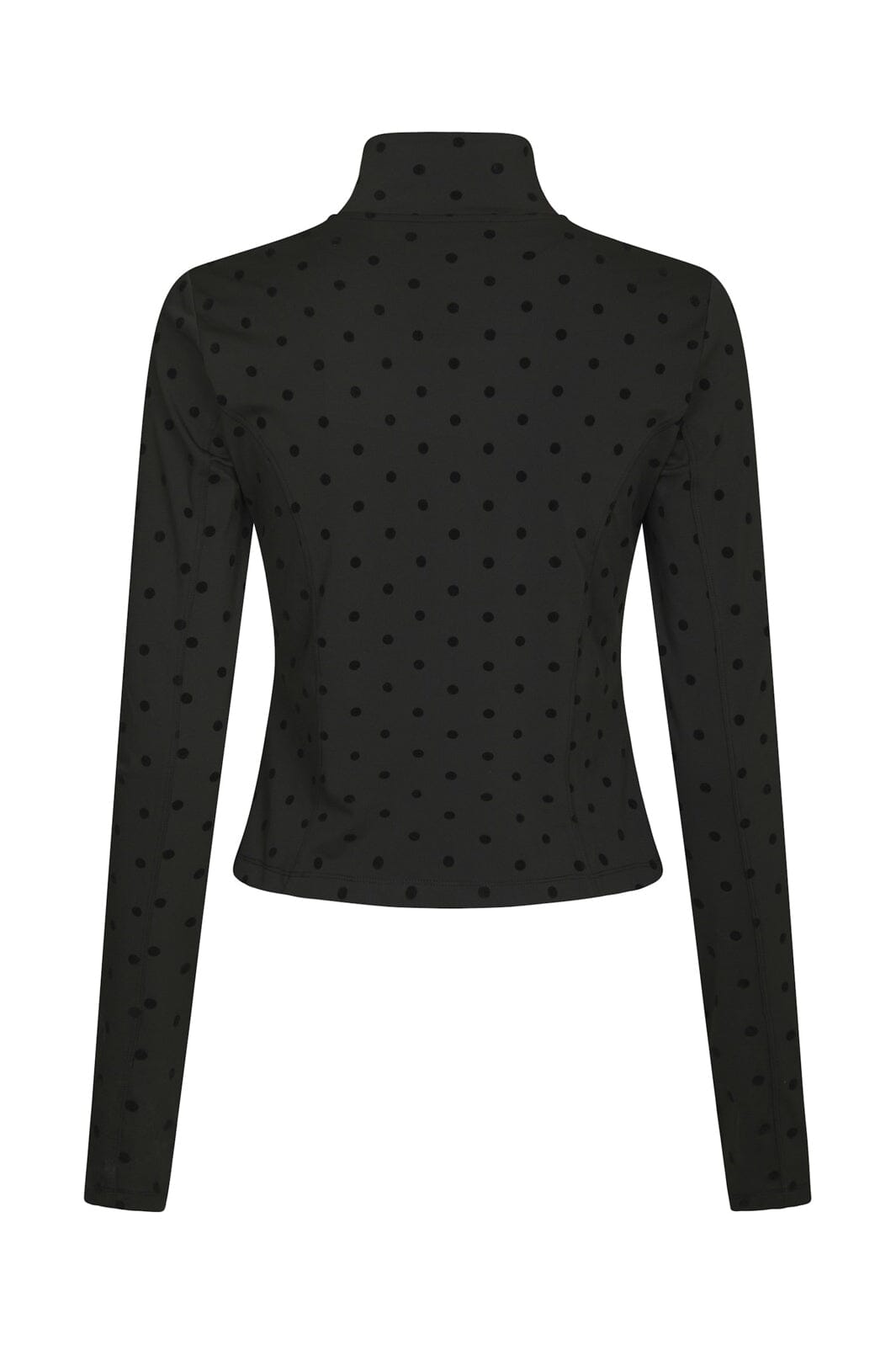 Neo Noir - Nolana Dot Zip Blouse 169858 - 100 - Black