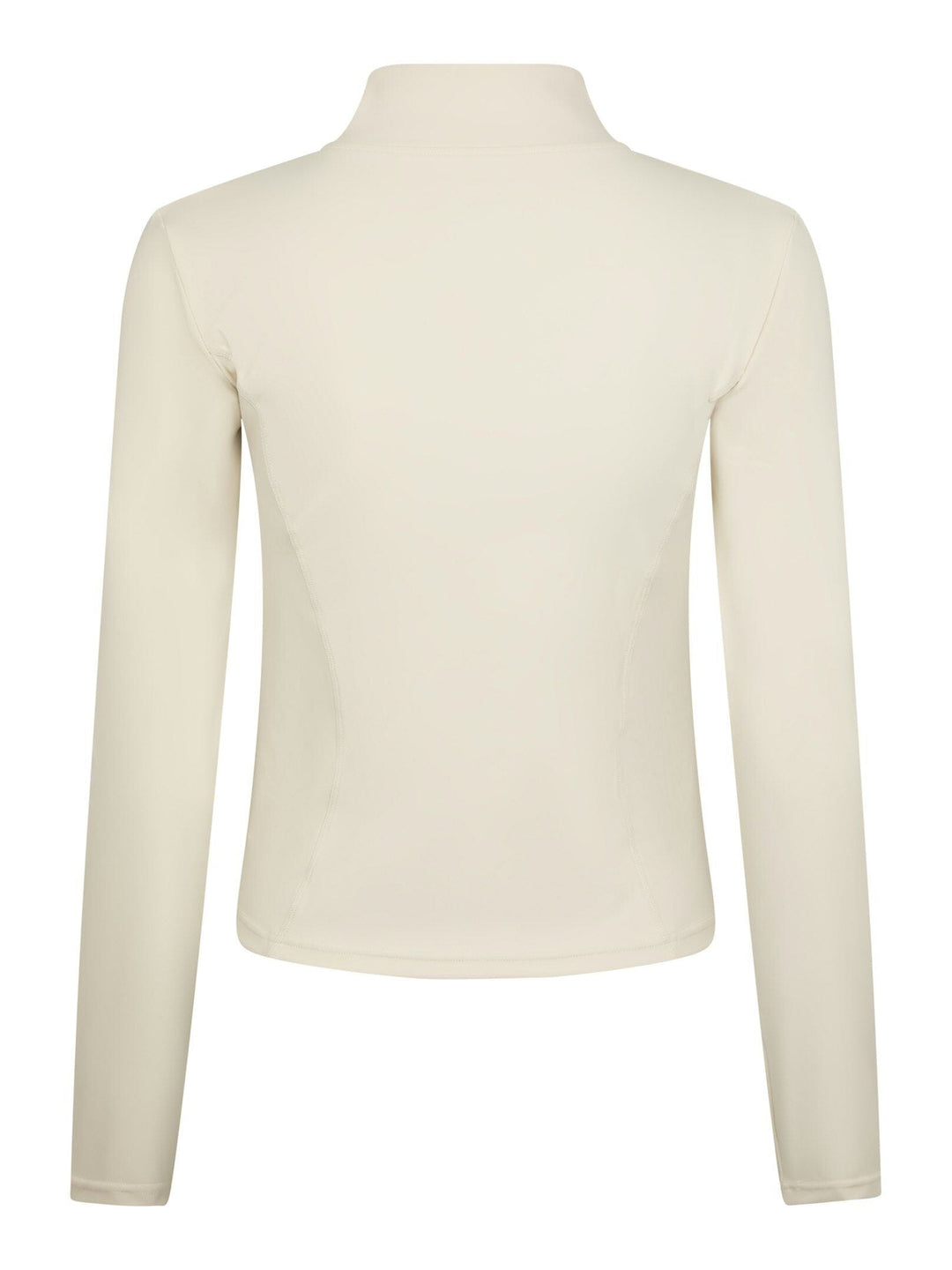 Neo Noir - Nolana Zip Blouse 167175 - 124 - Ivory Bluser 