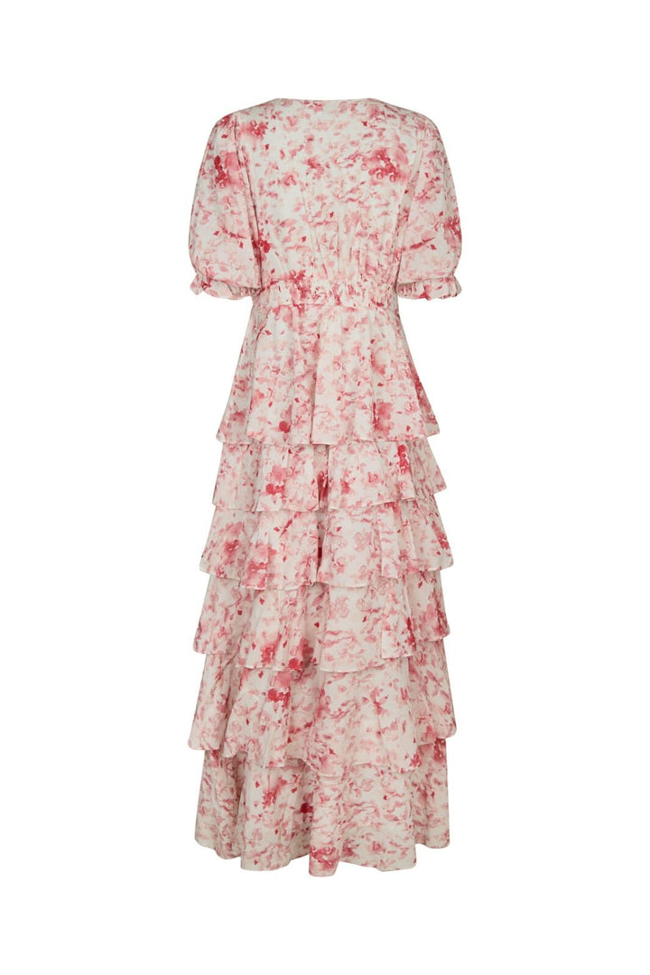 Neo Noir - Noorie Blur Print Dress 165348 - 160 - Red