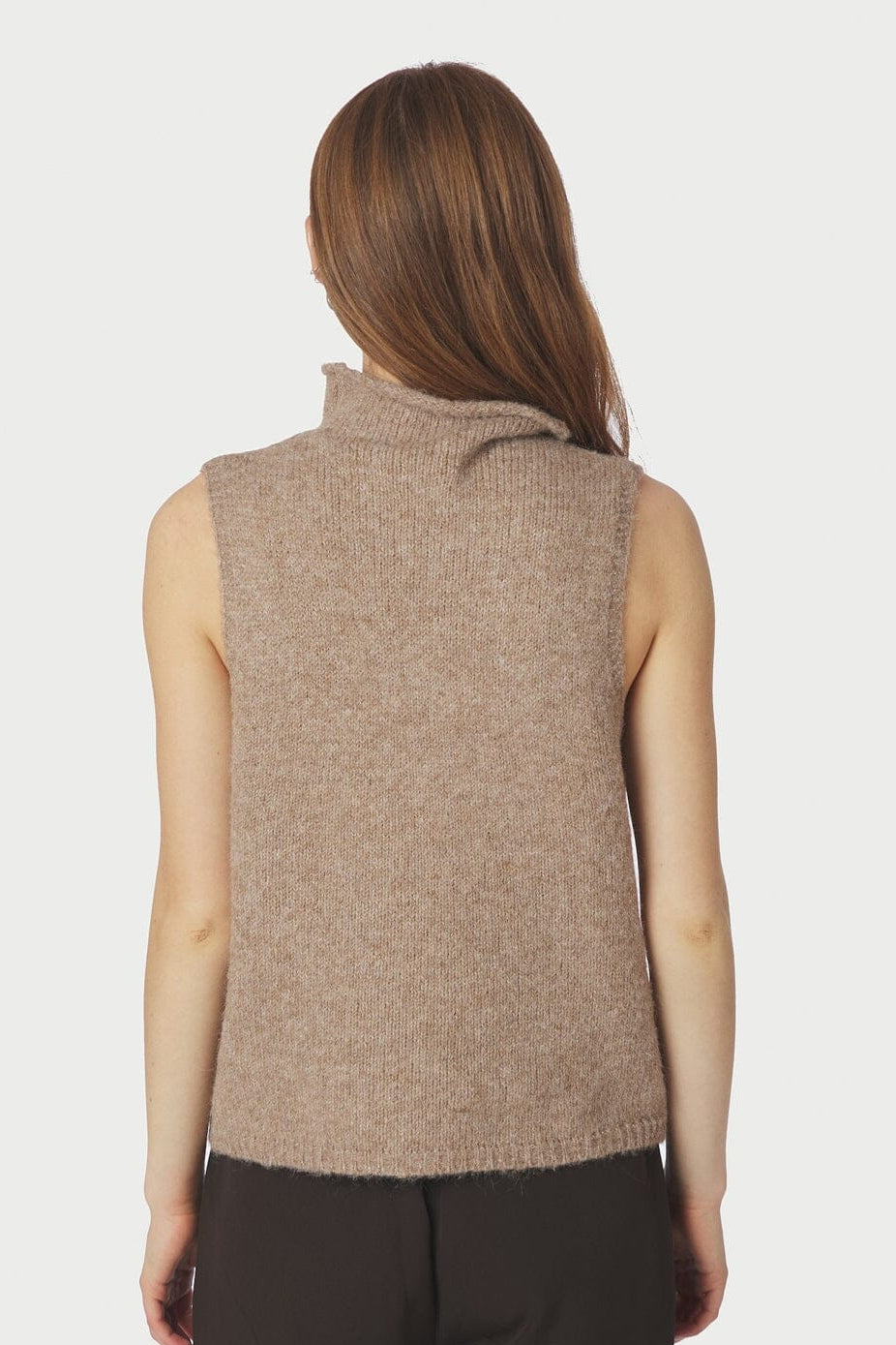 Neo Noir - Odelia Knit Top 161753 - 125 - Dark Sand