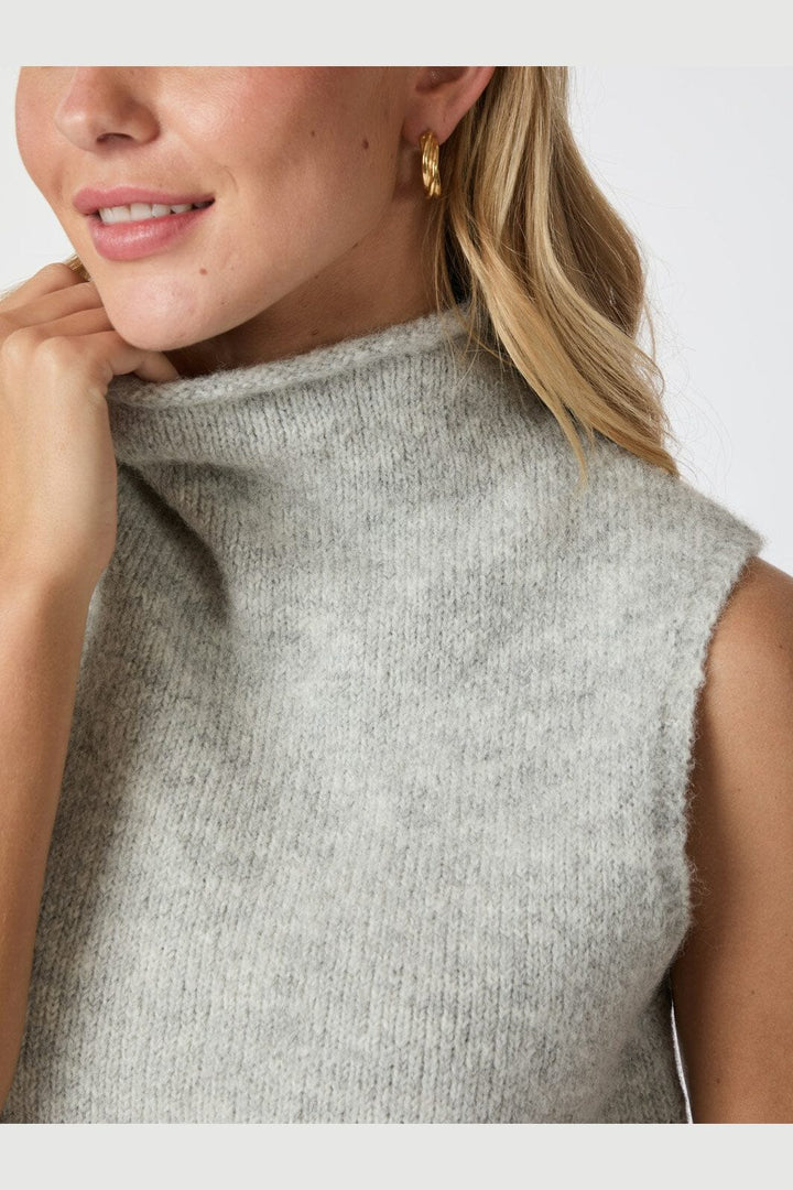 Neo Noir - Odelia Knit Top 161753 - 131 - Light Grey