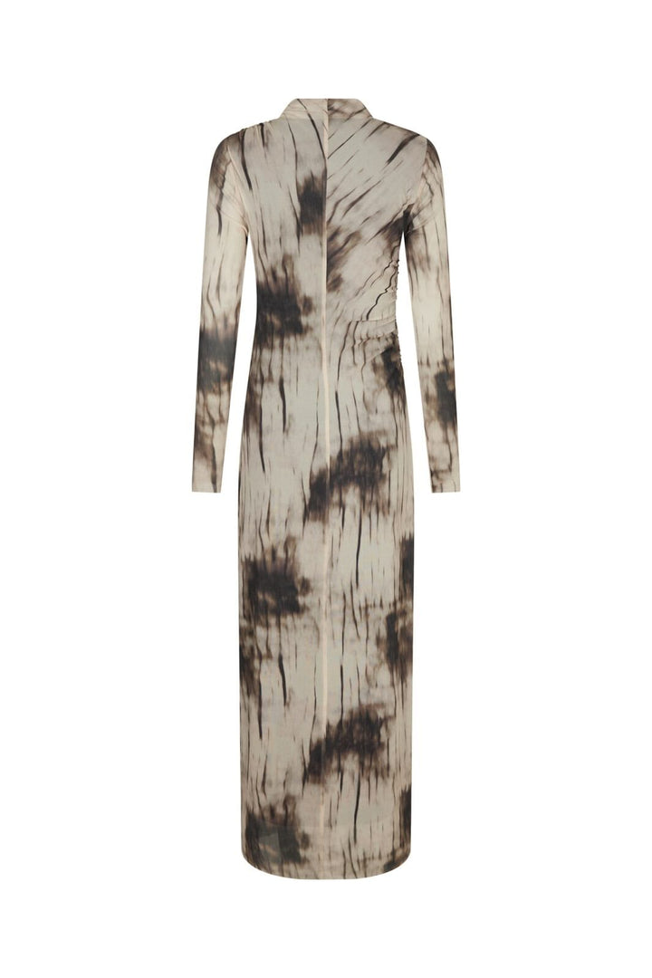 Neo Noir - Onessa Faded Mesh Dress 166016 - 306 - Dusty Brown