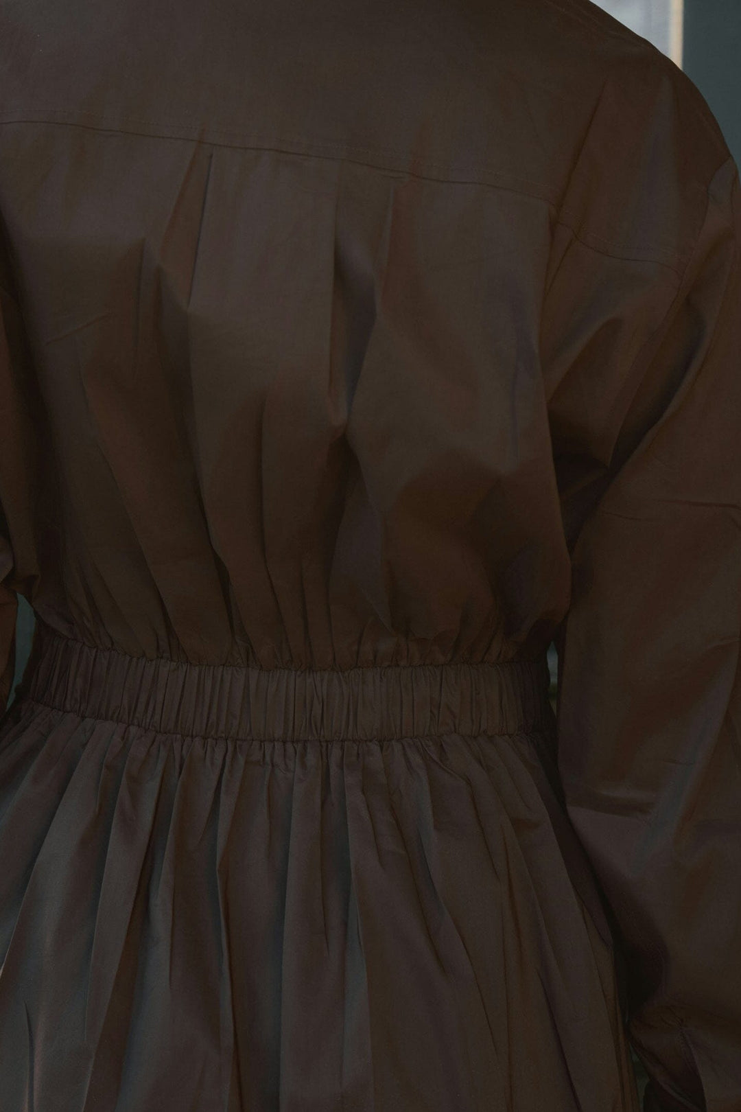 Neo Noir - Ottana Poplin Dress 168079 - 584 - Chocolate Brown Kjoler 