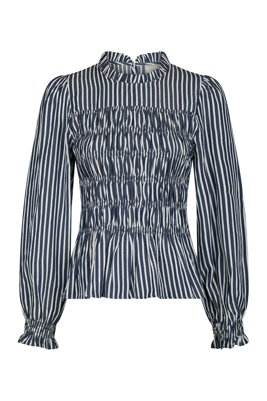 Neo Noir - Possa Big Stripe Blouse 168022 - 141 - Navy