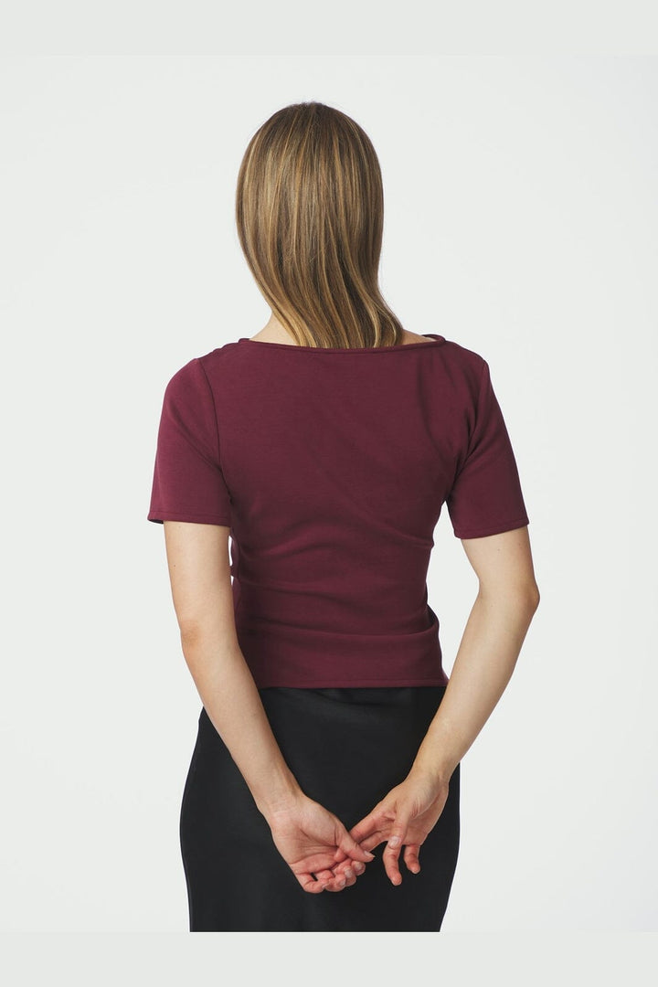 Neo Noir - Rasmine Soft Blouse 165739 - 682 - Wine