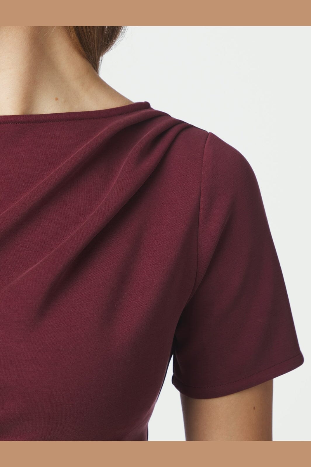 Neo Noir - Rasmine Soft Blouse 165739 - 682 - Wine