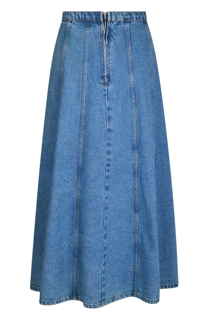 Neo Noir - Raya Denim Skirt 164339 - 843 - Vintage Blue