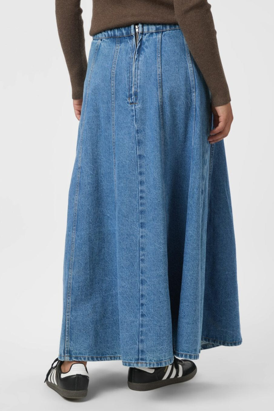 Neo Noir - Raya Denim Skirt 164339 - 843 - Vintage Blue