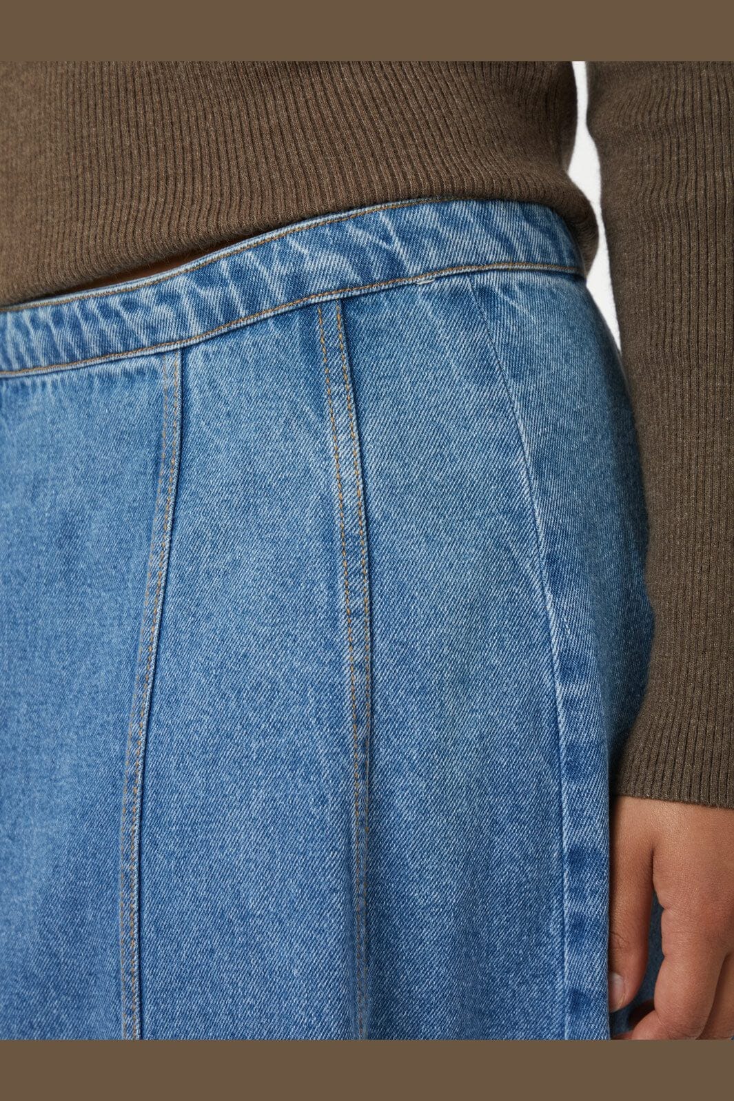 Neo Noir - Raya Denim Skirt 164339 - 843 - Vintage Blue