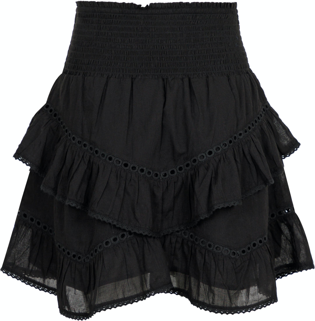 Neo Noir - Ricki S Voile Skirt - Black