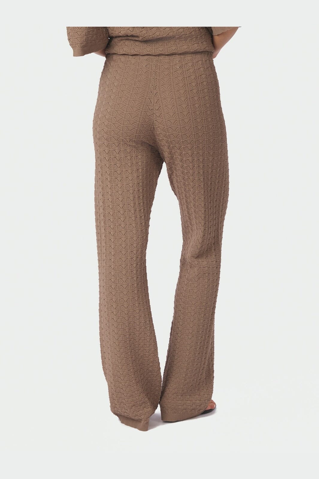 Neo Noir - Rizzy Fine Crochet Pants 168328 - 214 - Taupe