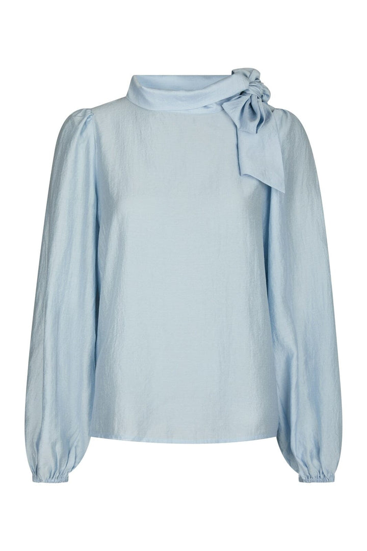 Neo Noir - Selene Crisp Blouse 167523 - 145 - Light Blue