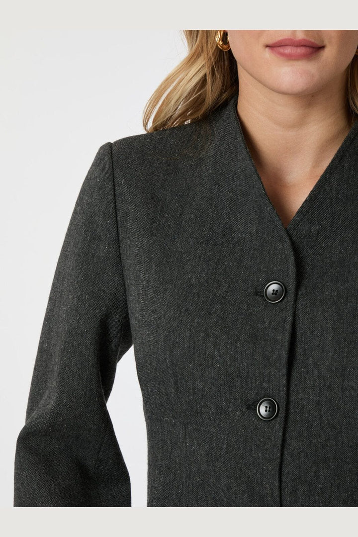 Neo Noir - Senara Blazer 165885 - 107 - Dark Grey Melange