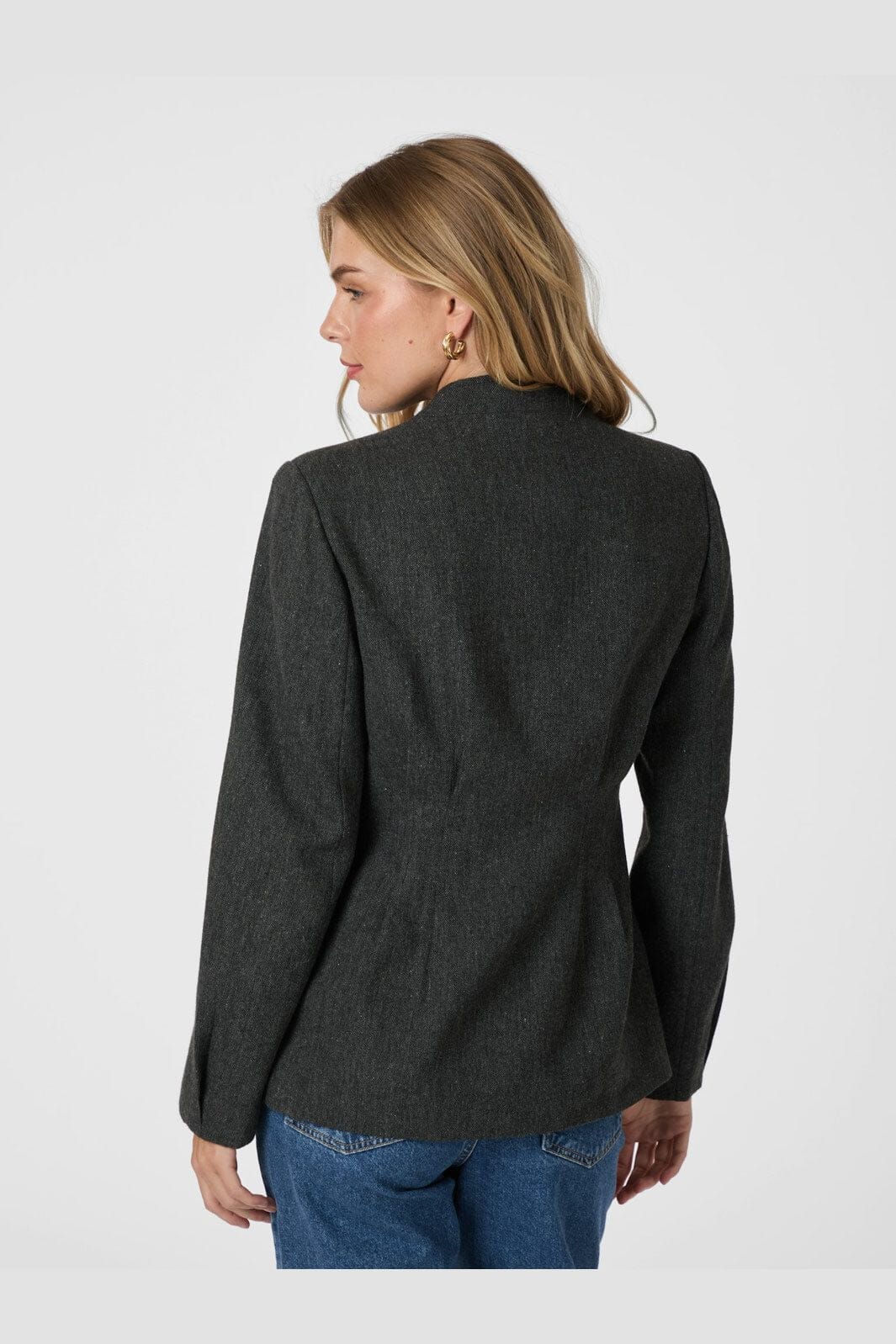 Neo Noir - Senara Blazer 165885 - 107 - Dark Grey Melange