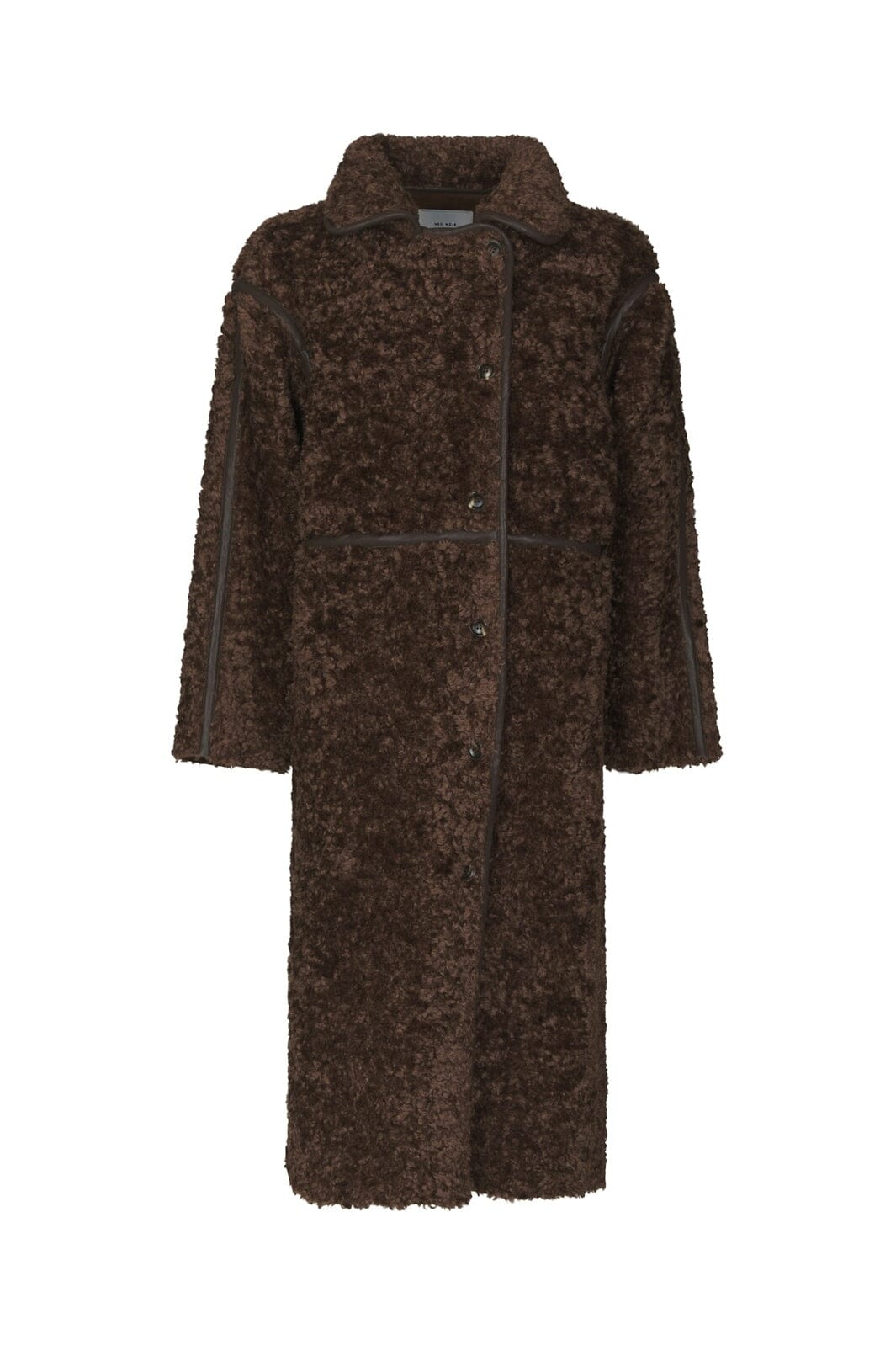 Neo Noir - Senta Faux Fur Coat 168325 - 676 - Dark Brown