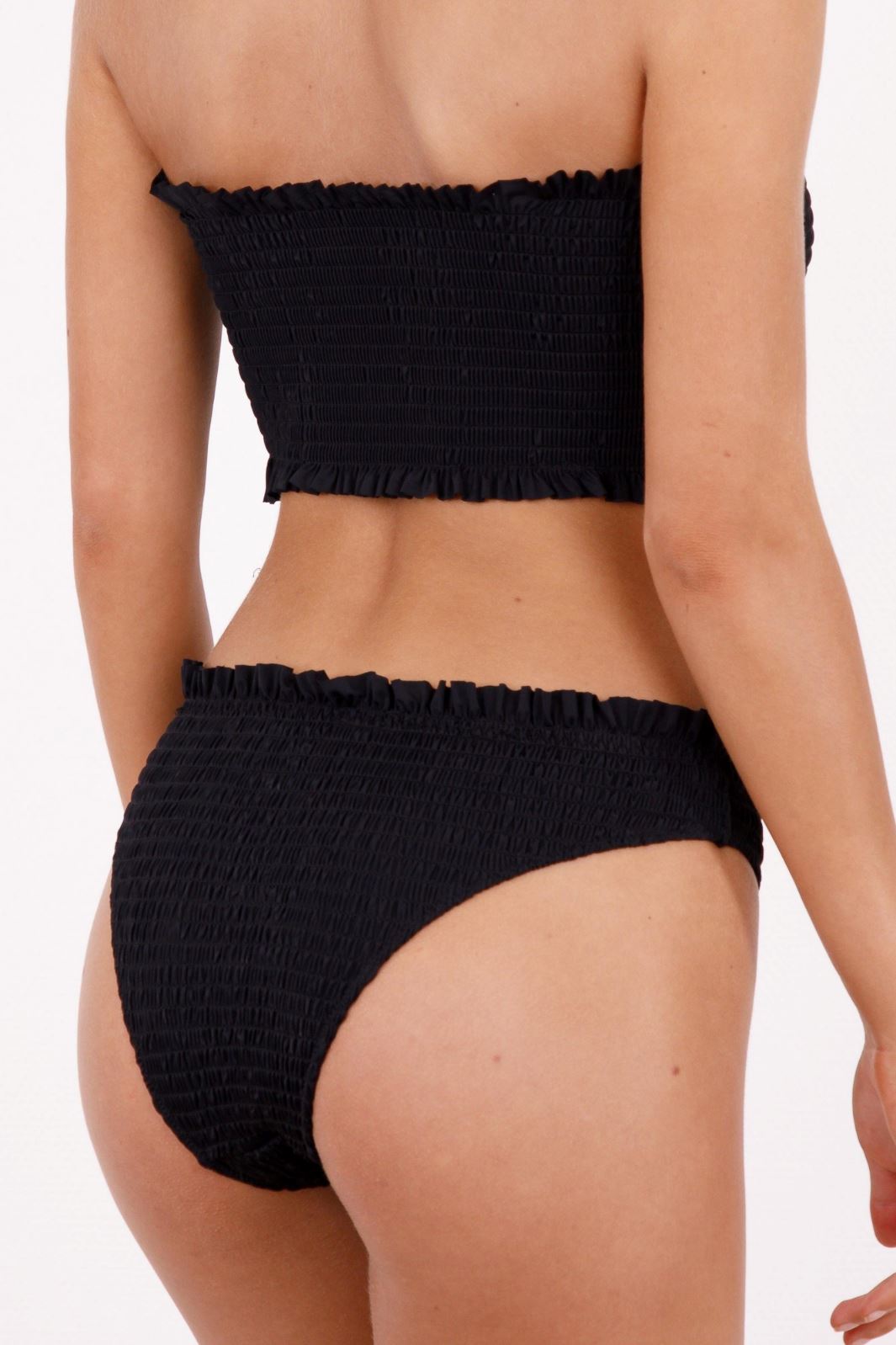 Neo Noir - Skin Lobster Bikini Top - Black Bikinier 