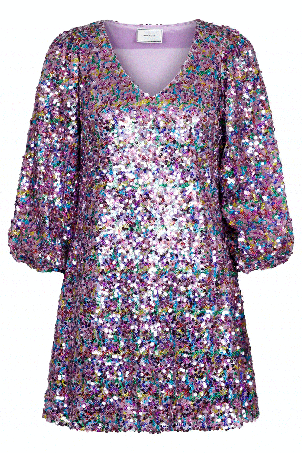 Neo Noir - Sloane Confetti Sequins Dress - Multi Kjoler 