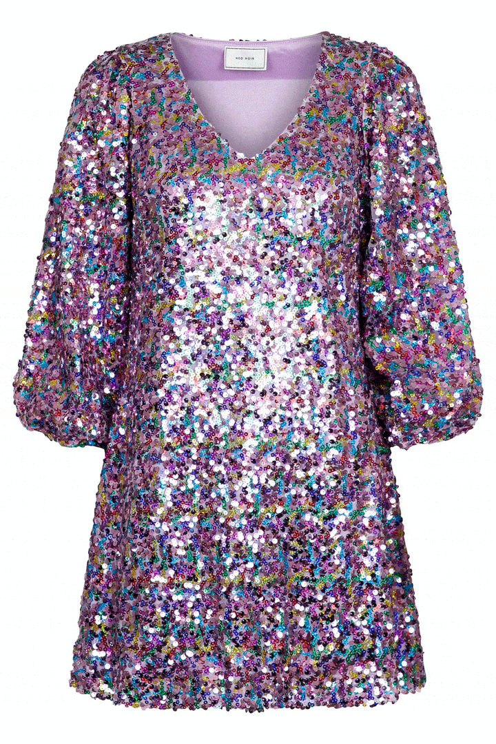 Neo Noir - Sloane Confetti Sequins Dress - Multi Kjoler 