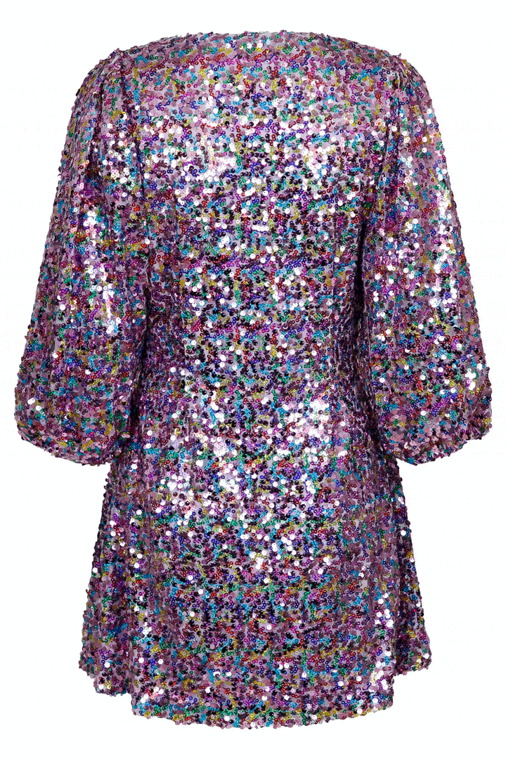 Neo Noir - Sloane Confetti Sequins Dress - Multi Kjoler 