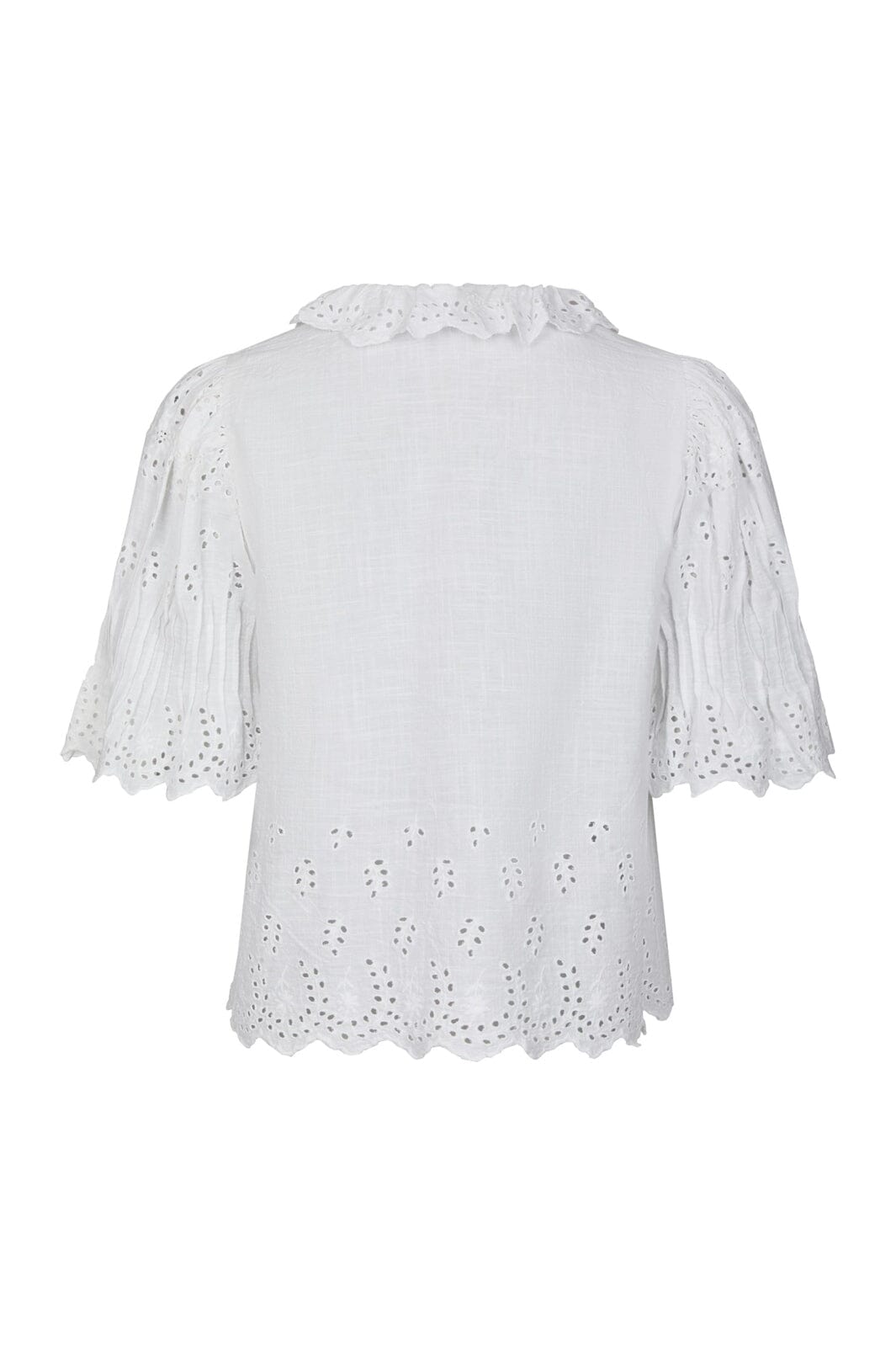 Neo Noir - Talise Emb Blouse 168711 - 120 - White