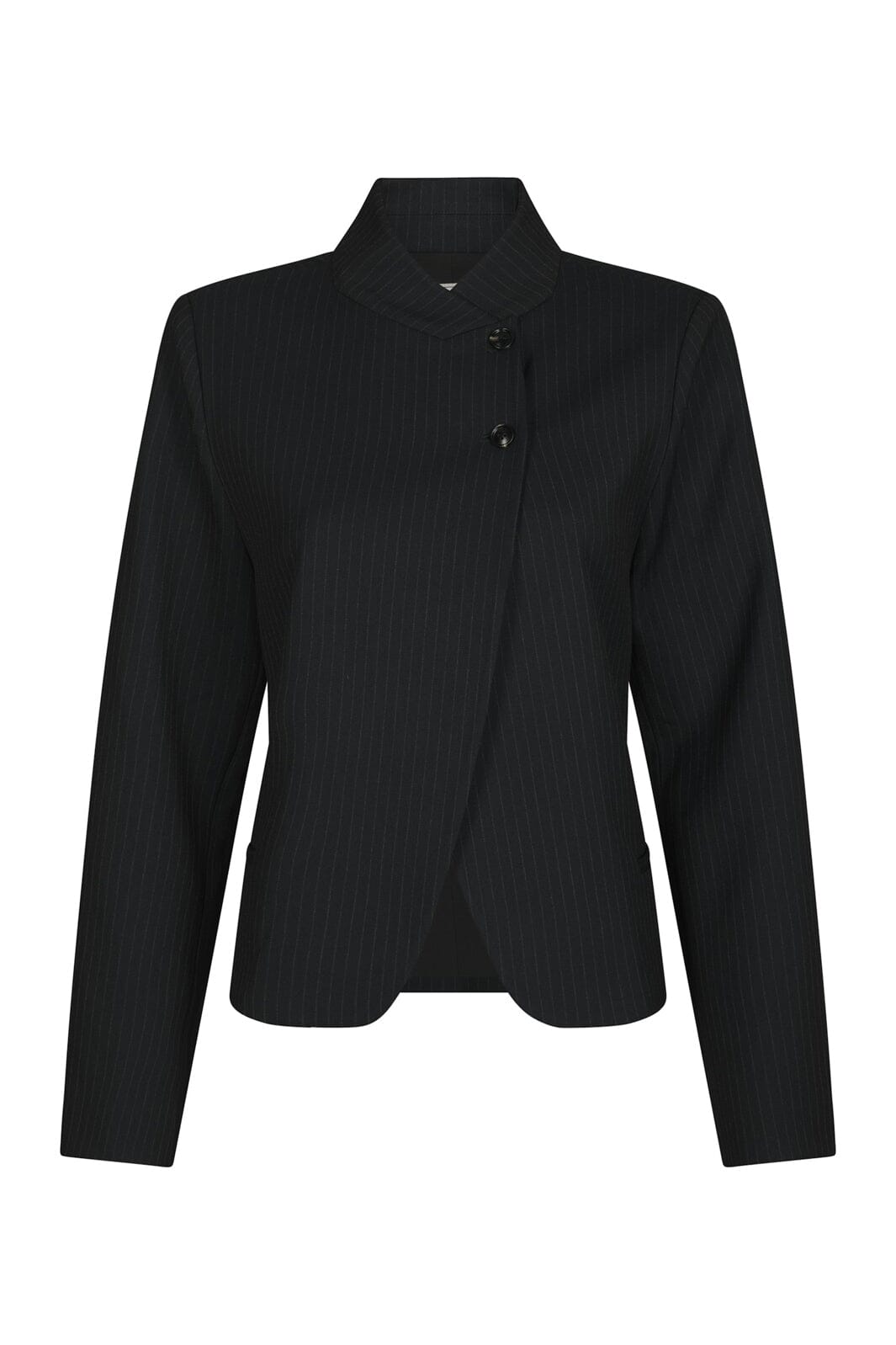 Neo Noir - Tiria Slim Pinstripe Blazer 169991 - 702 - Dark Navy
