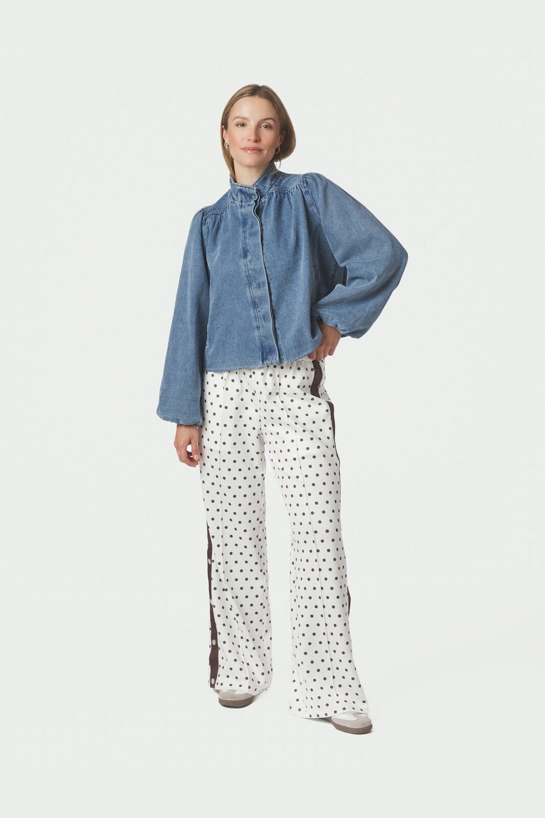 Neo Noir - Tirsa Denim Jacket 168436 - 140 - Blue