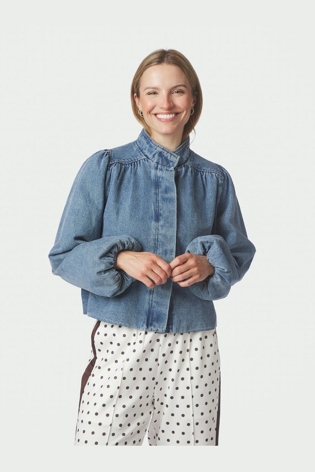 Neo Noir - Tirsa Denim Jacket 168436 - 140 - Blue